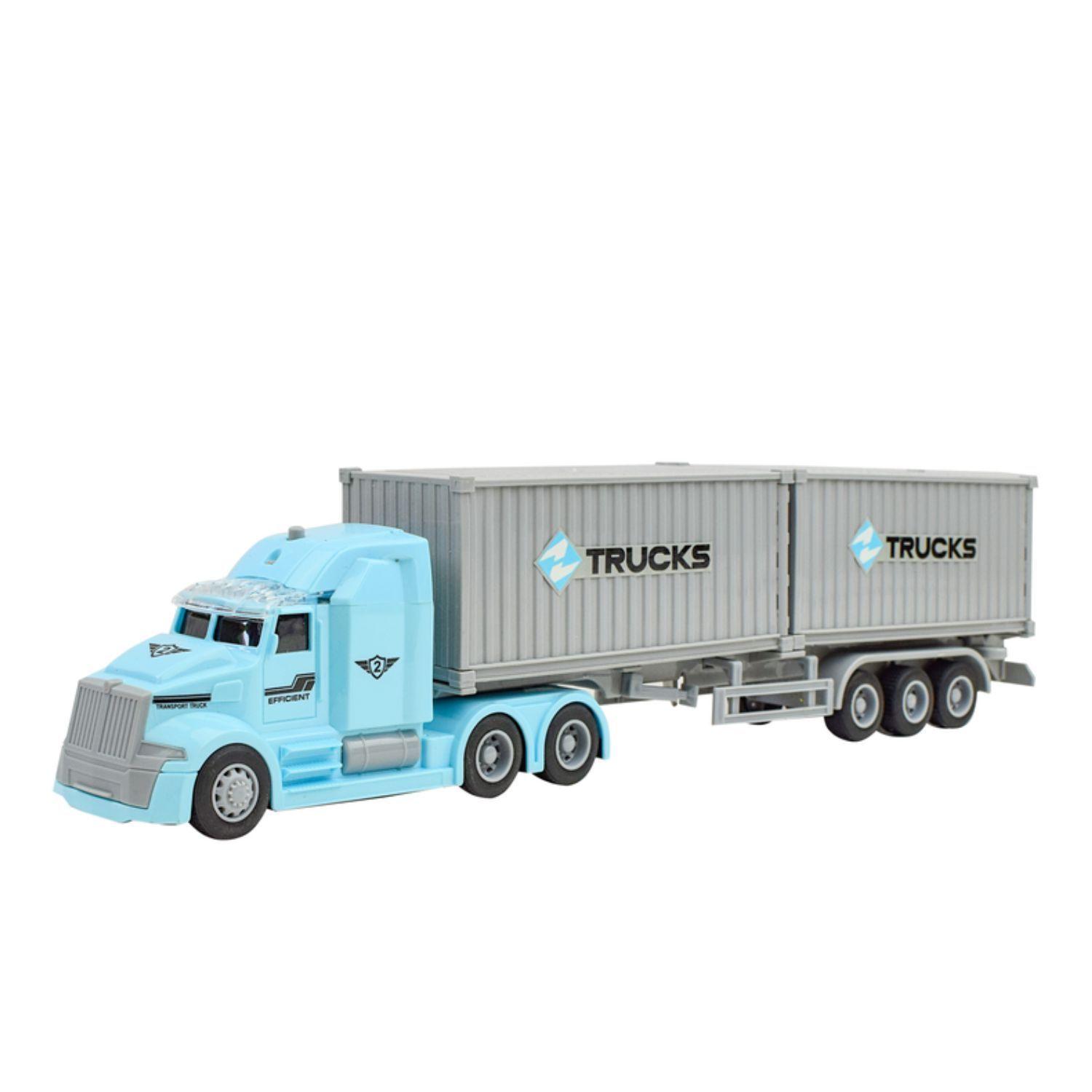 Camion Juguete Contenedor Container Truck Con Luz Y Sonido Agregar a favoritos-0