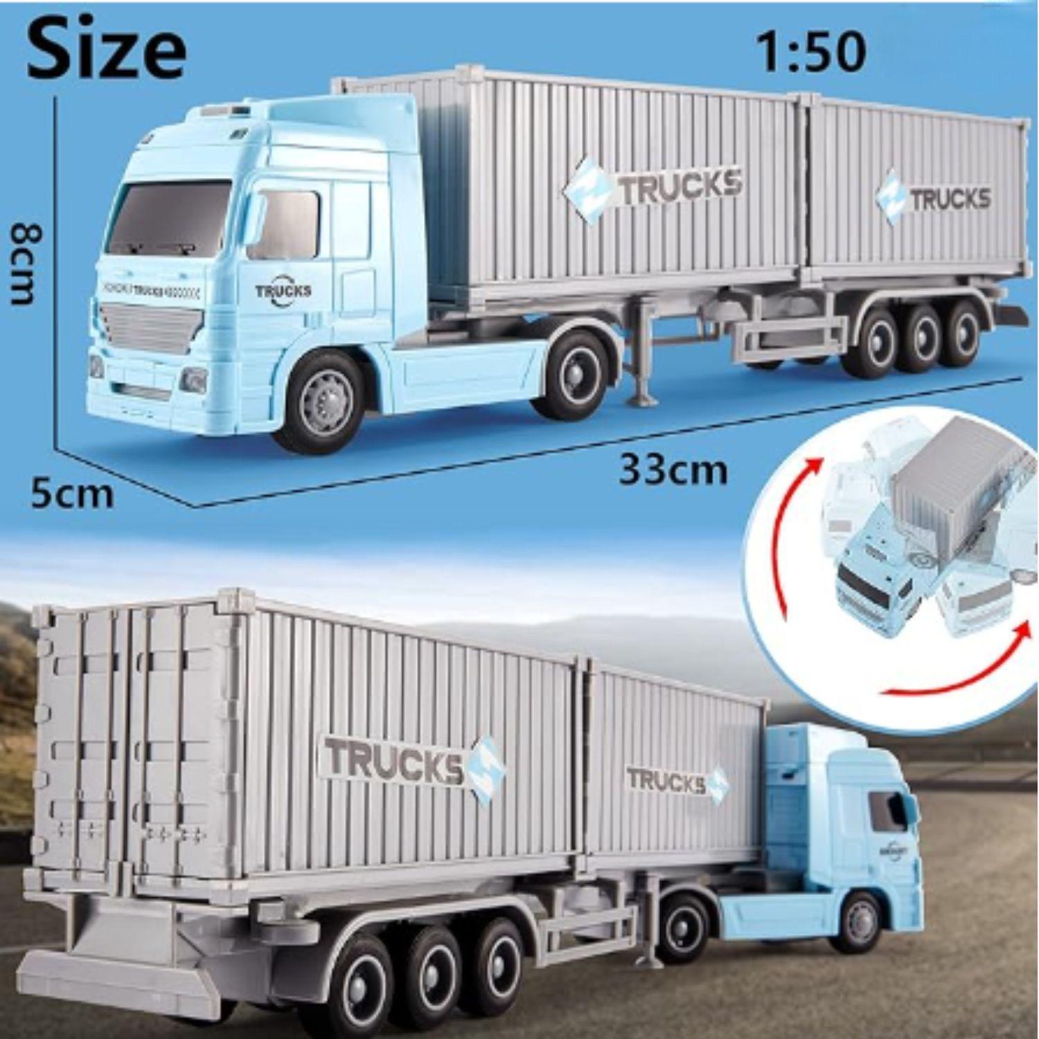 Camion Juguete Contenedor Container Truck Con Luz Y Sonido Agregar a favoritos-7