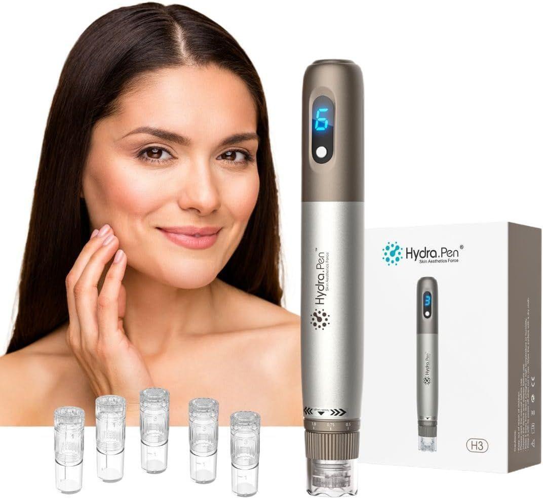 Dr. Pen H3 Hydra Pen Aplicador automático de suero Cartuchos Incluidos-0