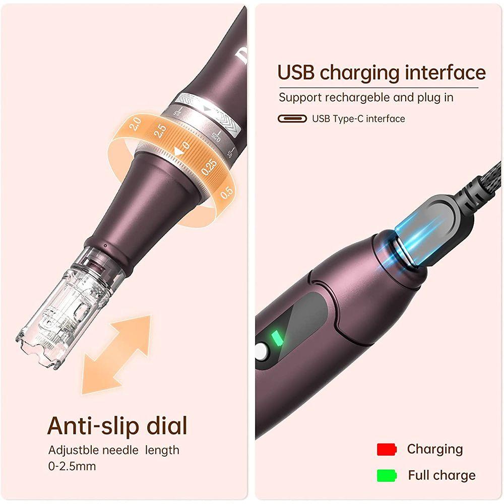 Dermapen Dr Pen Original A10 Pantalla Led  Cargador Tipo C-5