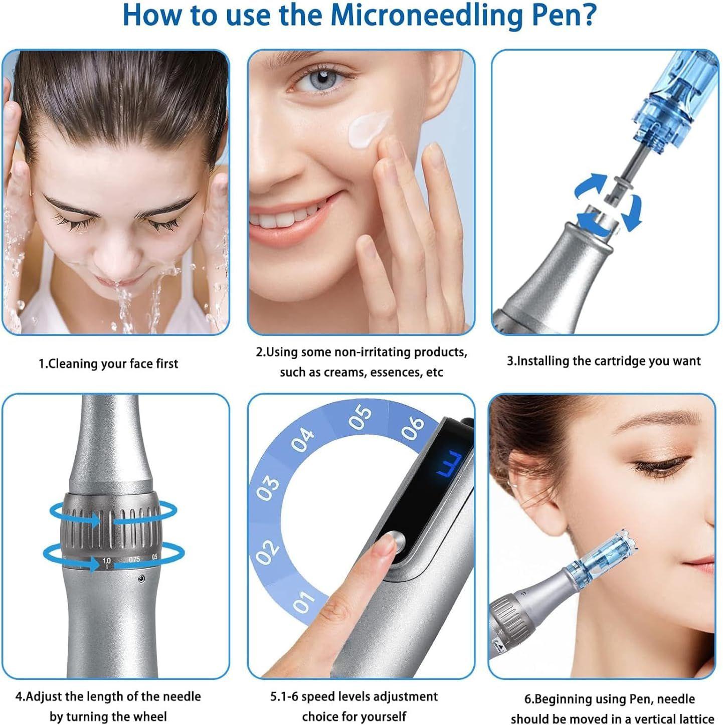 Dermapen Dr Pen M8s 6 Cartuchos De Regalo-3