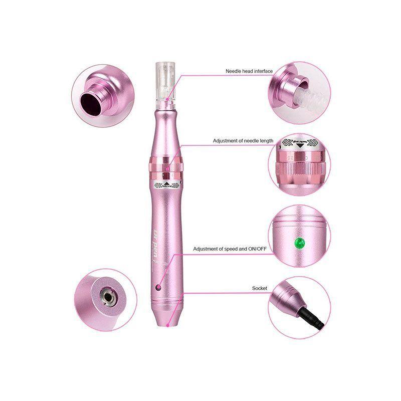 DERMAPEN DR. PEN, MODELO M7 INALAMBRICO + 32 AGUJAS,  5 VELOCIDADES.-2