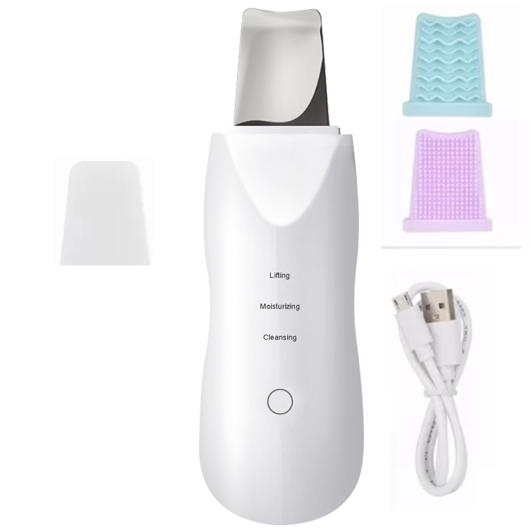 Paleta Ultrasónica Facial Espátula Limpiadora Exfoliante-3