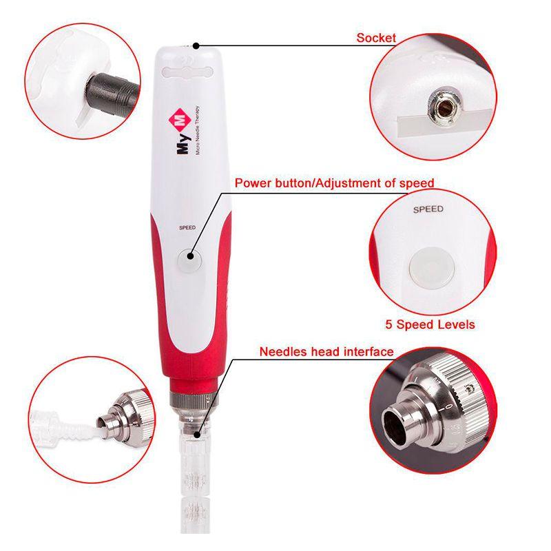 Dermapen M Y M Mas 2 Agujas Mas Acido Hialuronico De Regalo-4