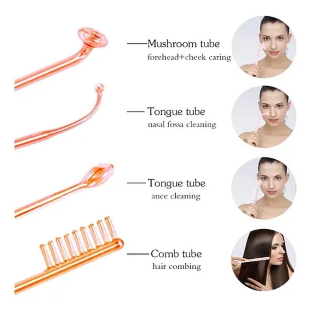 Alta Frecuencia  7 en 1 Profesional Facial Corporal-4