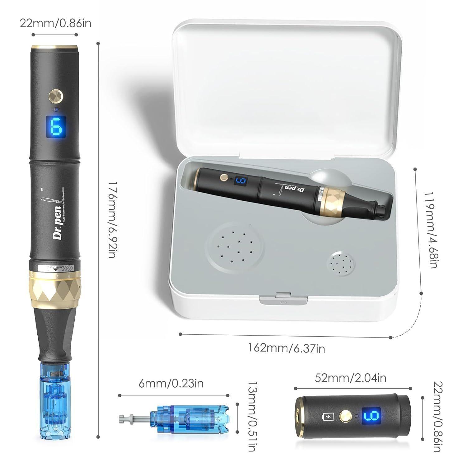 Dr. Pen A8S Dermapen Profesional Cartuchos Incluidos Inalambrico-2