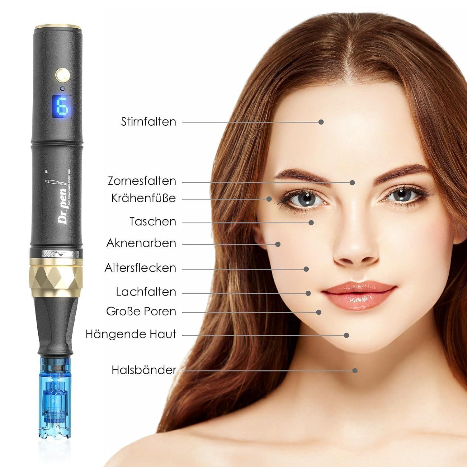 Dr. Pen A8S Dermapen Profesional Cartuchos Incluidos Inalambrico-4