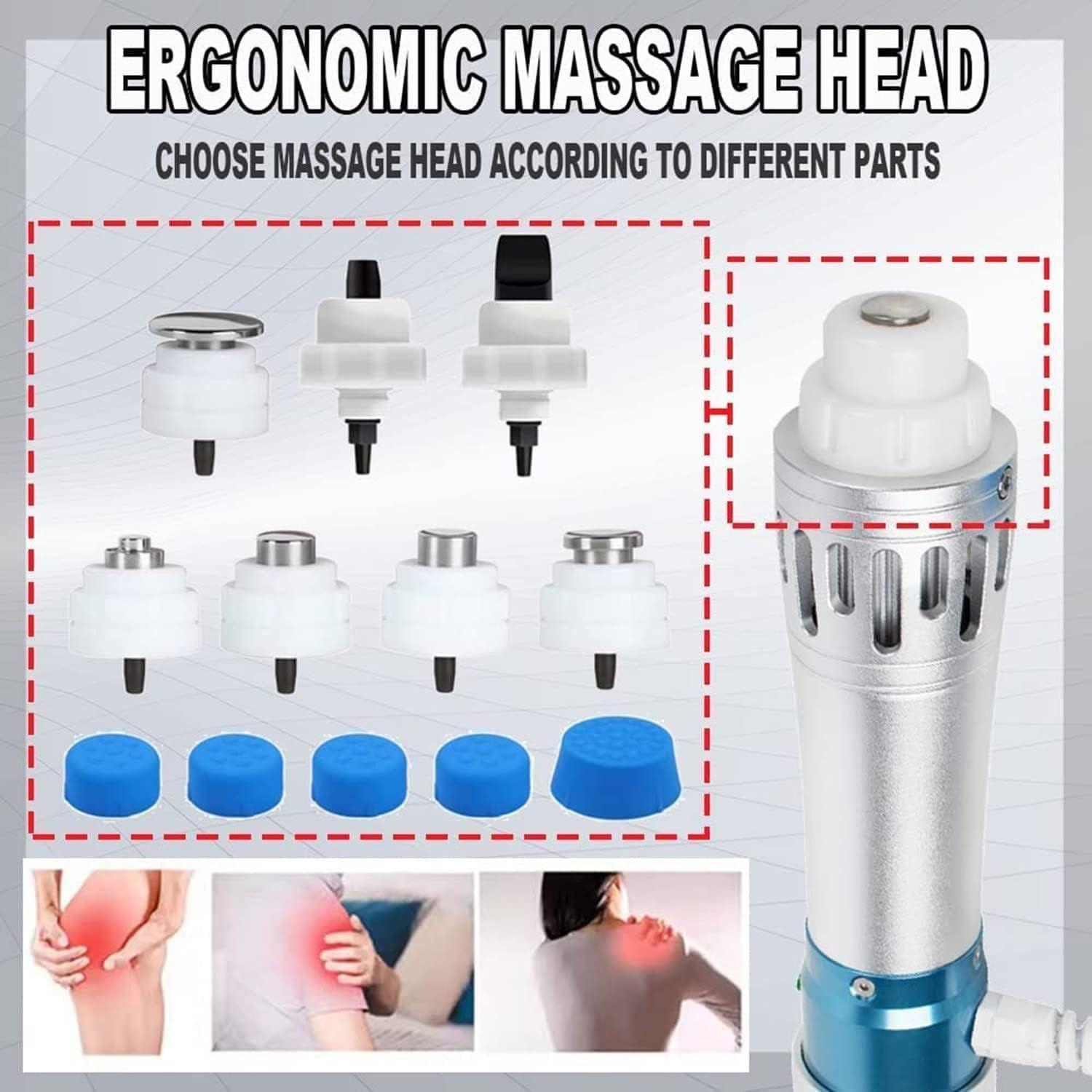 Máquina portátil de terapia de ondas de choque, máquina profesional-4