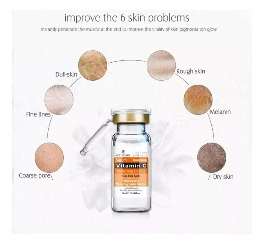 Serum Vitamina C Anti Manchas Pecas Mejora La Piel Ilumina-3