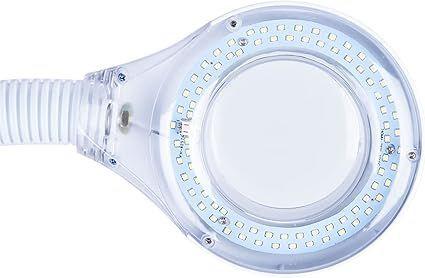 Lupa Con Luz Led  Lampara  Vaporozono Aire Frio  Calor-3