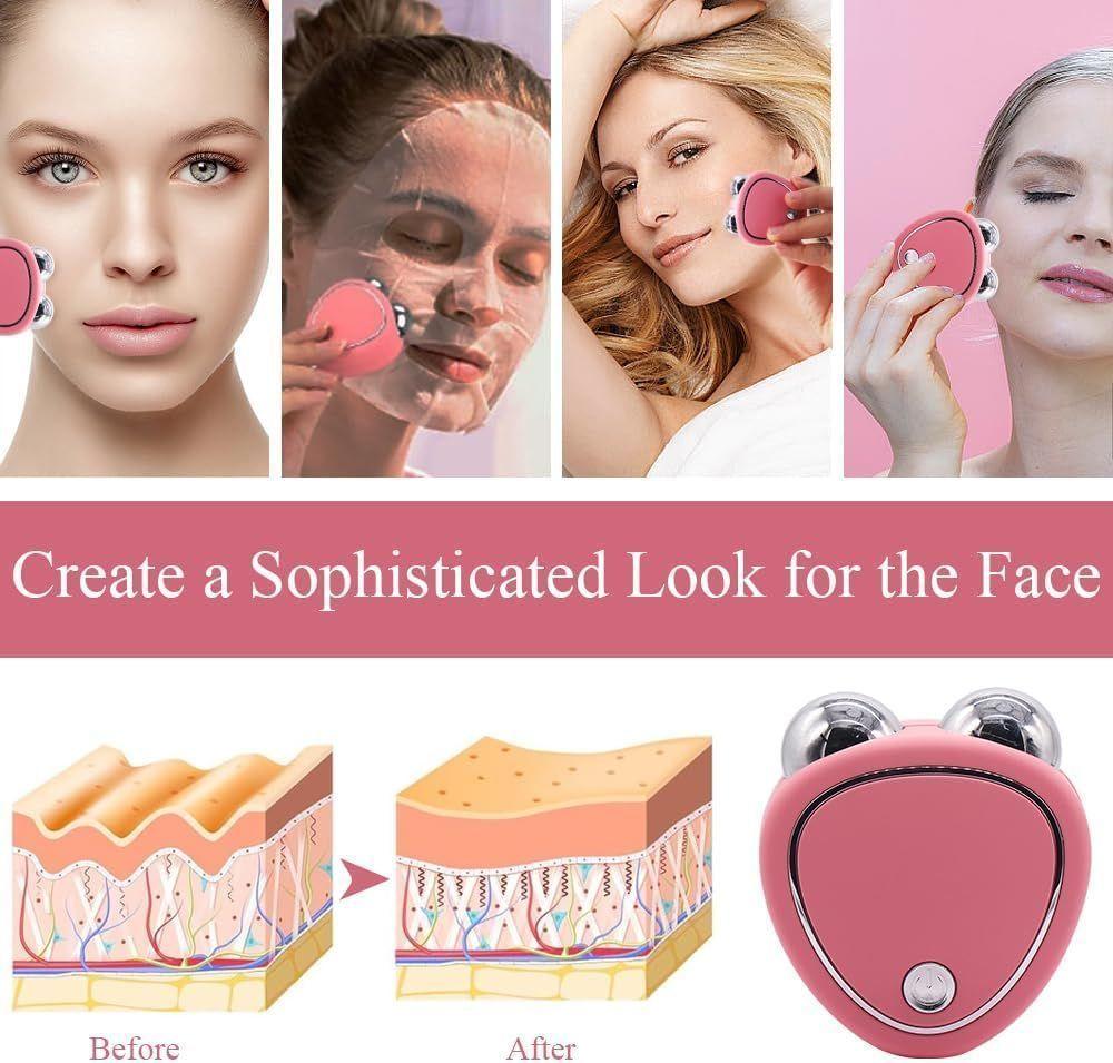 Masajeador Facial Dispositivo de Masaje De Microcorriente USB-5