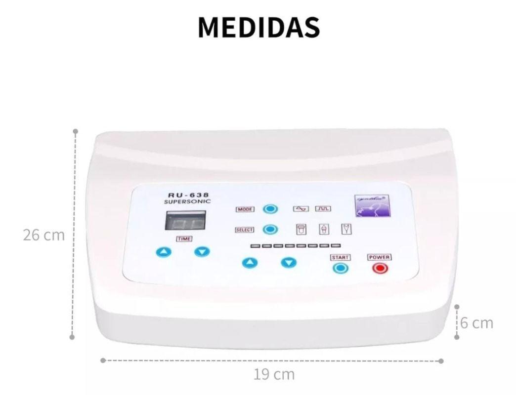 Ultrasonido Profesional 2 En 1 Corporal Y Facial 1 A 3 Mhz-2