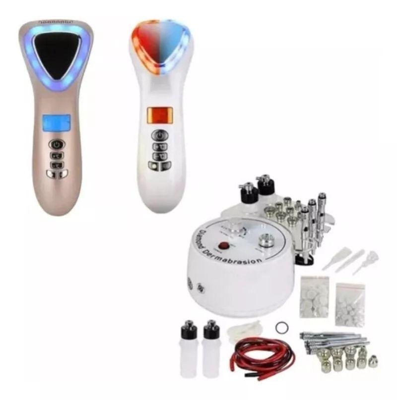 Microdermoabrasion Diamong Peeling  Martillo Frío  Calor-0