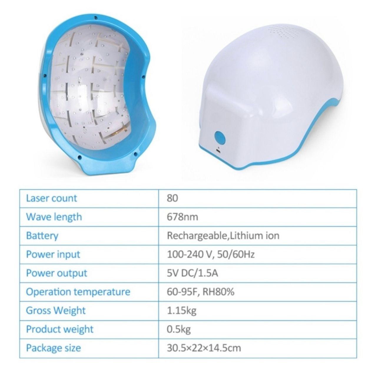 Casco de Terapia Láser Para el Crecimiento del Cabello-2