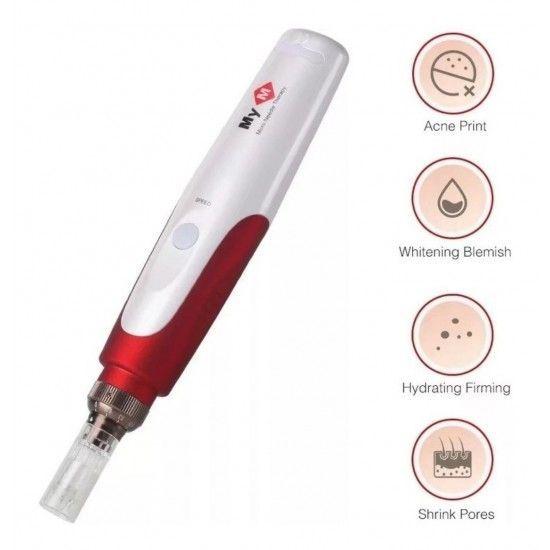 Dermapen Terapia Con Microagujas Mym  Ampollas De Obsequio-1