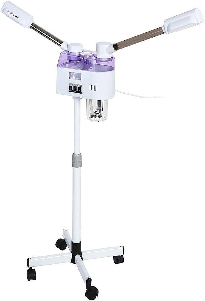 vaporizador  ozono con pedestal frió y calor  su lupa con luz-3