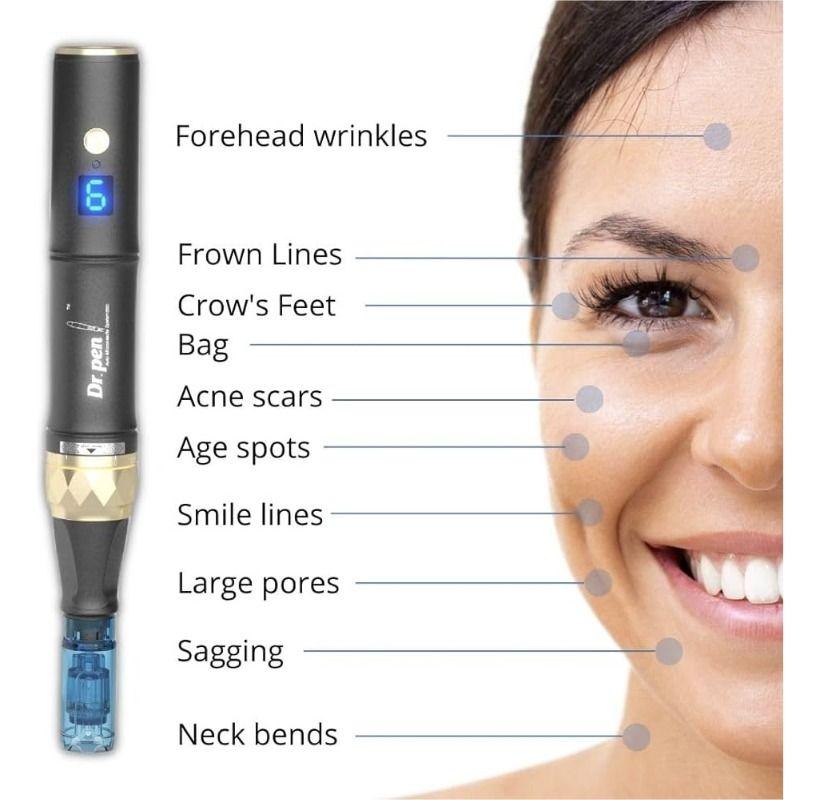 Dr Pen A8s Inalámbrico Dermapen Cartuchos Incluidos-2