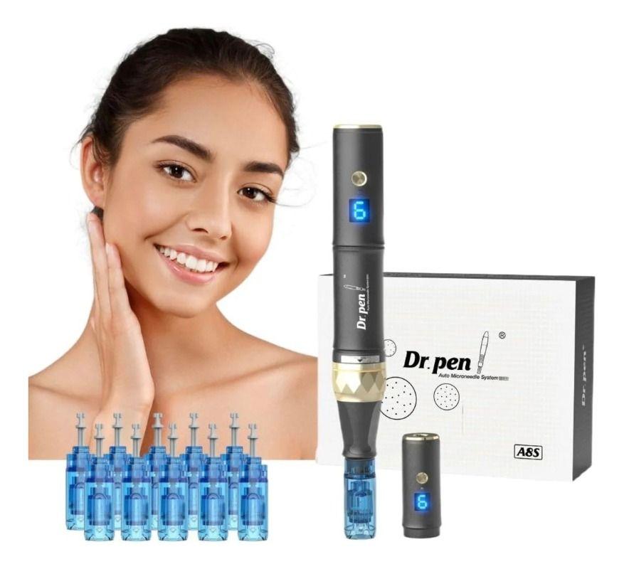 Dr Pen A8s Inalámbrico Dermapen Cartuchos Incluidos-3