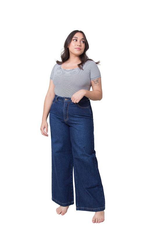 Jeans Nauta Azul Algodón Reciclado-0