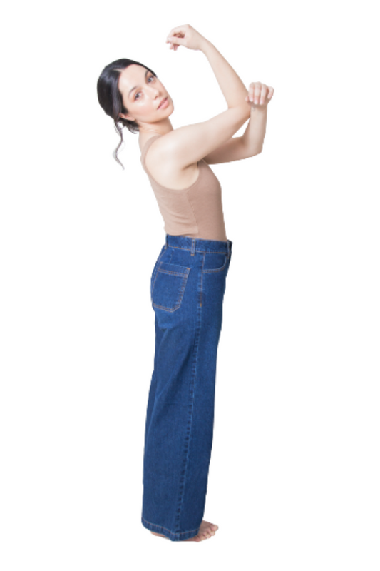 Jeans Nauta Azul Algodón Reciclado-3
