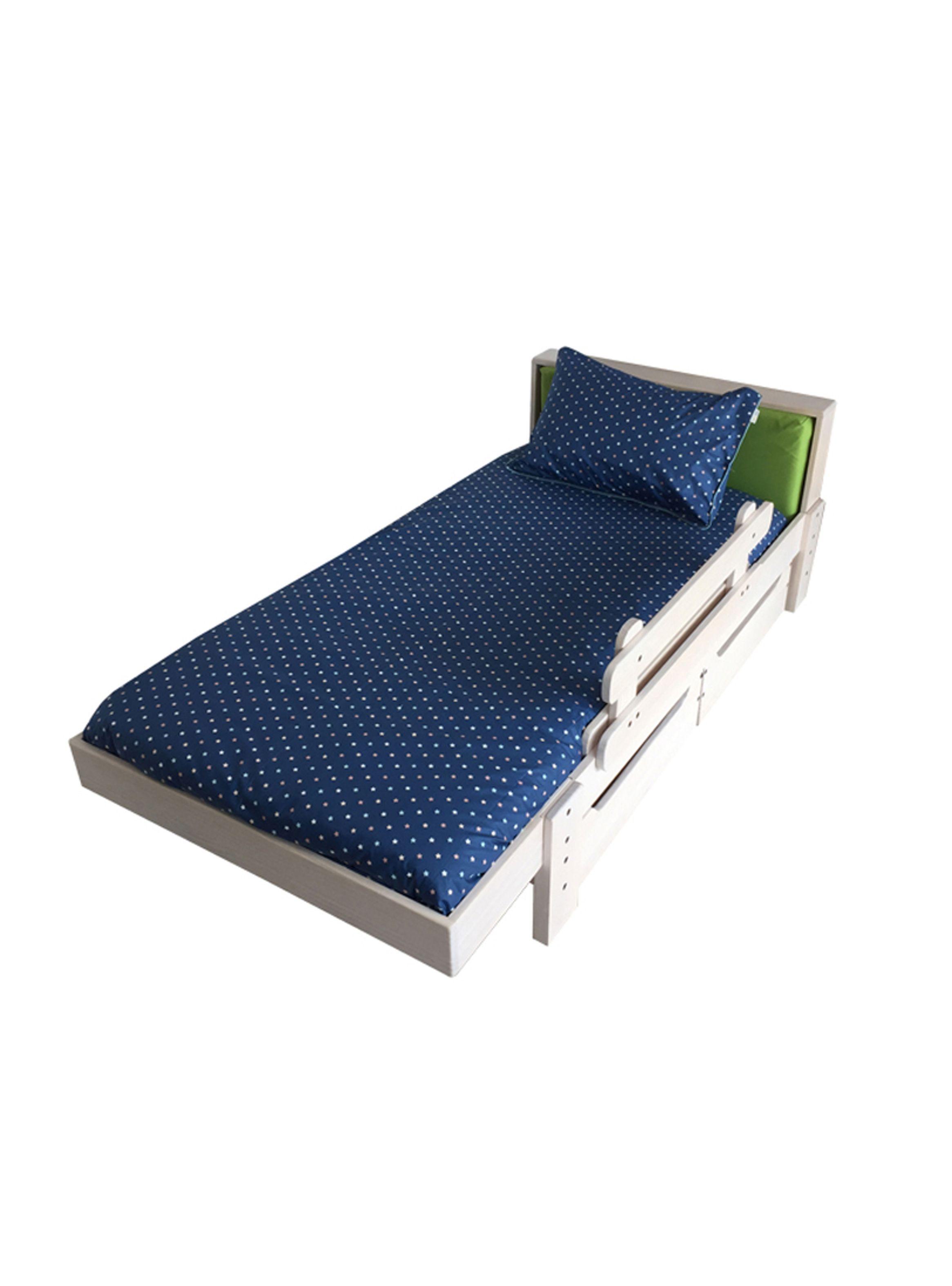 FUNDA DE PLUMÓN ( CUBRECAMA ) STARS IN BLUE (120X180) 100% Algodón - para cama infantil o cuna-0