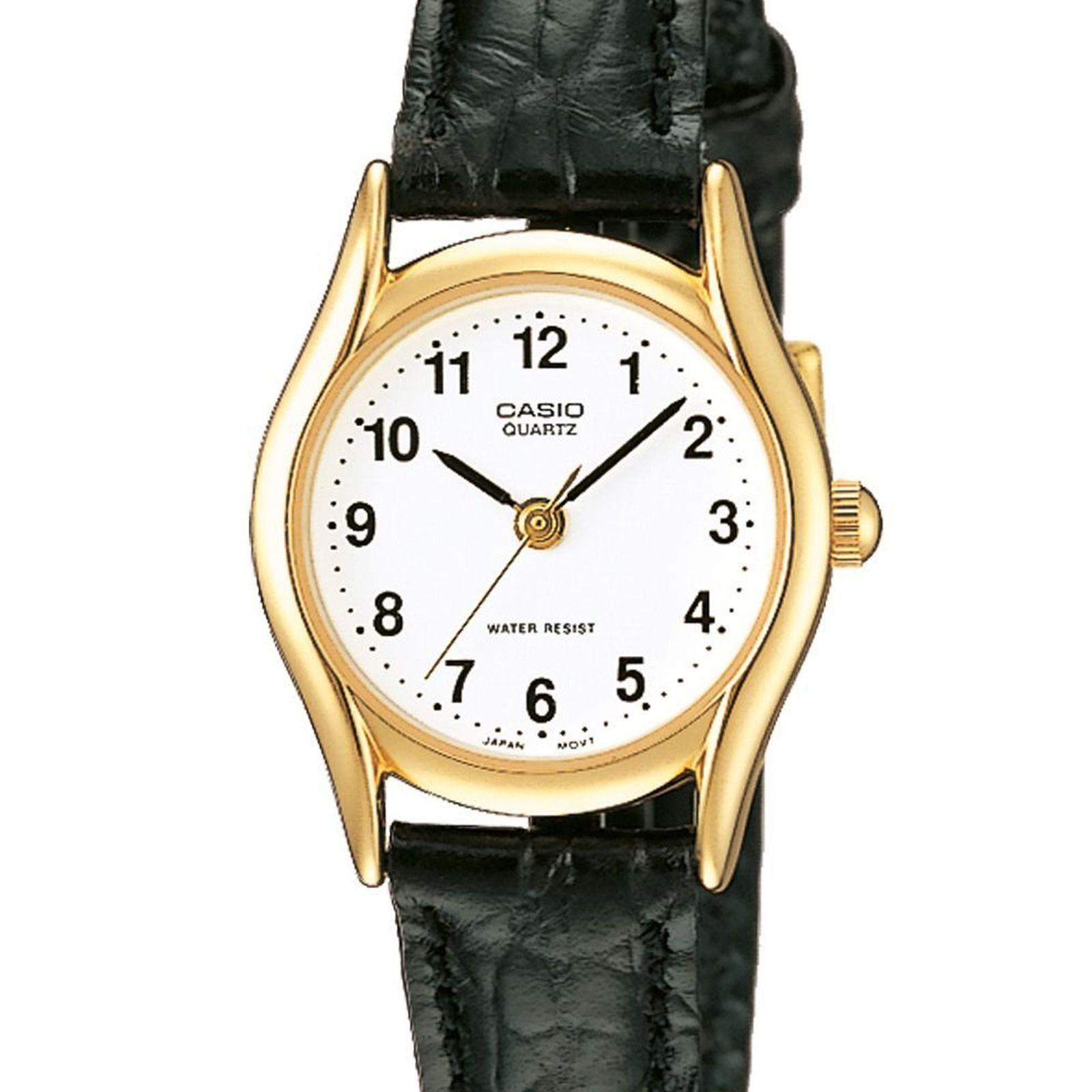 Reloj Casio LTP-1094Q-7B1H LTP1094Q7B1H Mujer Análogo Cuero Clásico-1