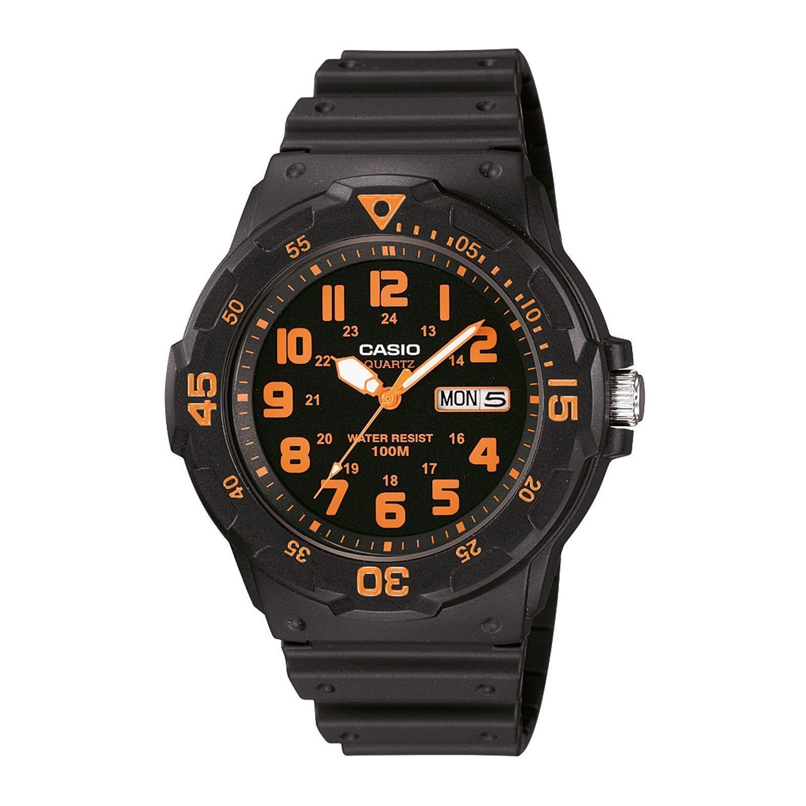 Reloj Casio MRW-200H-4B MRW200H4B Hombre Análogo Resina Deportivo-0