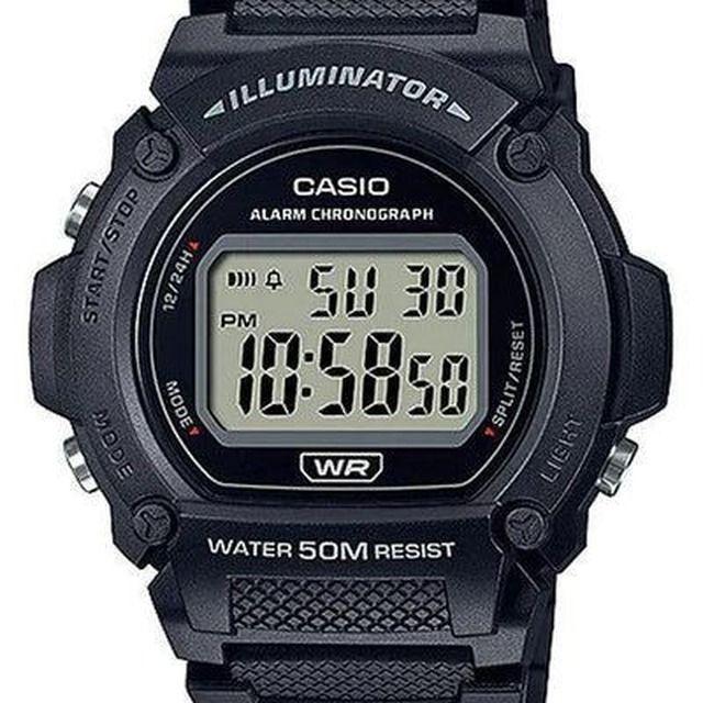 Reloj Casio W-219H-1A W219H1A Hombre Digital-1