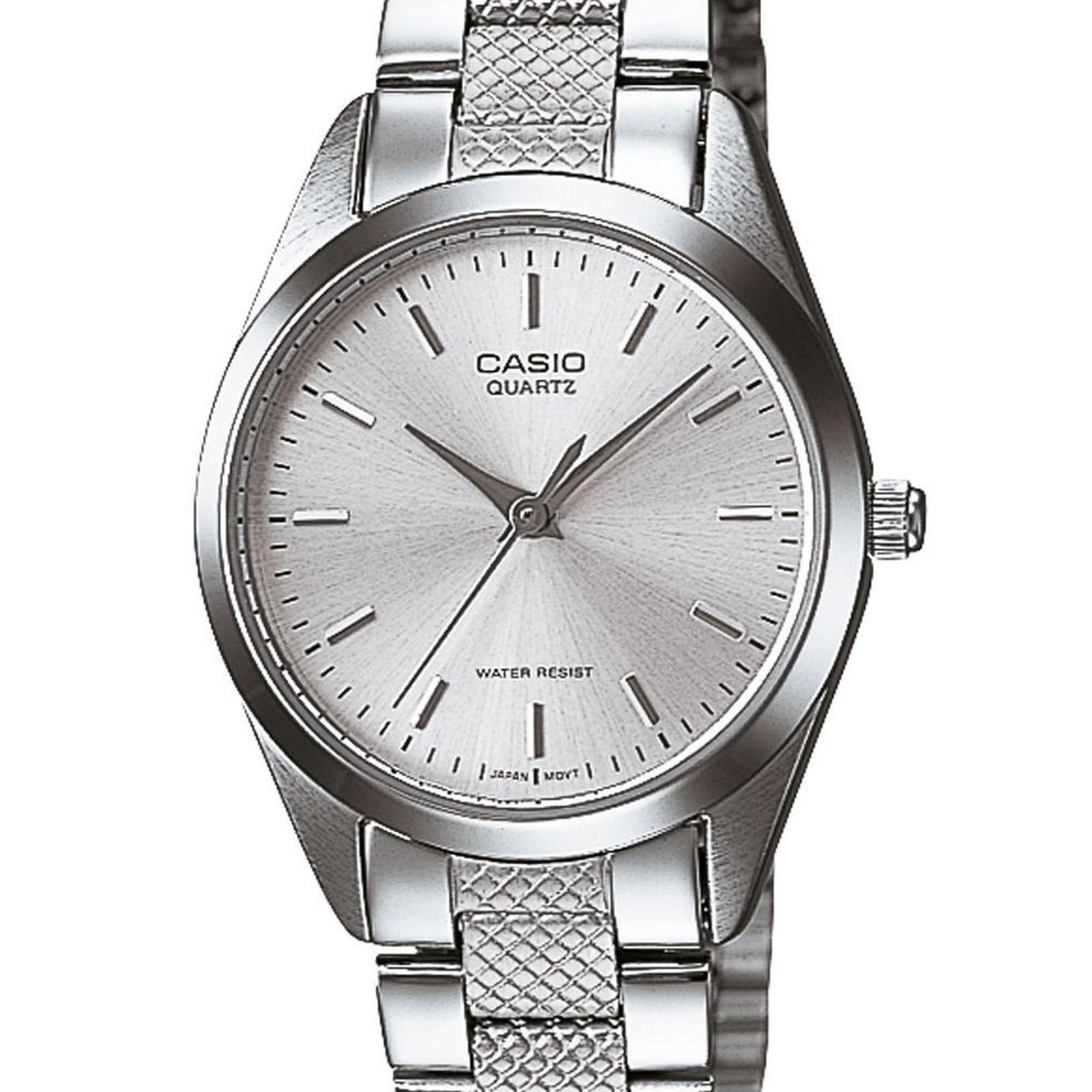 Reloj Casio LTP-1274D-7A LTP1274D7A Mujer Análogo Acero Casual-1