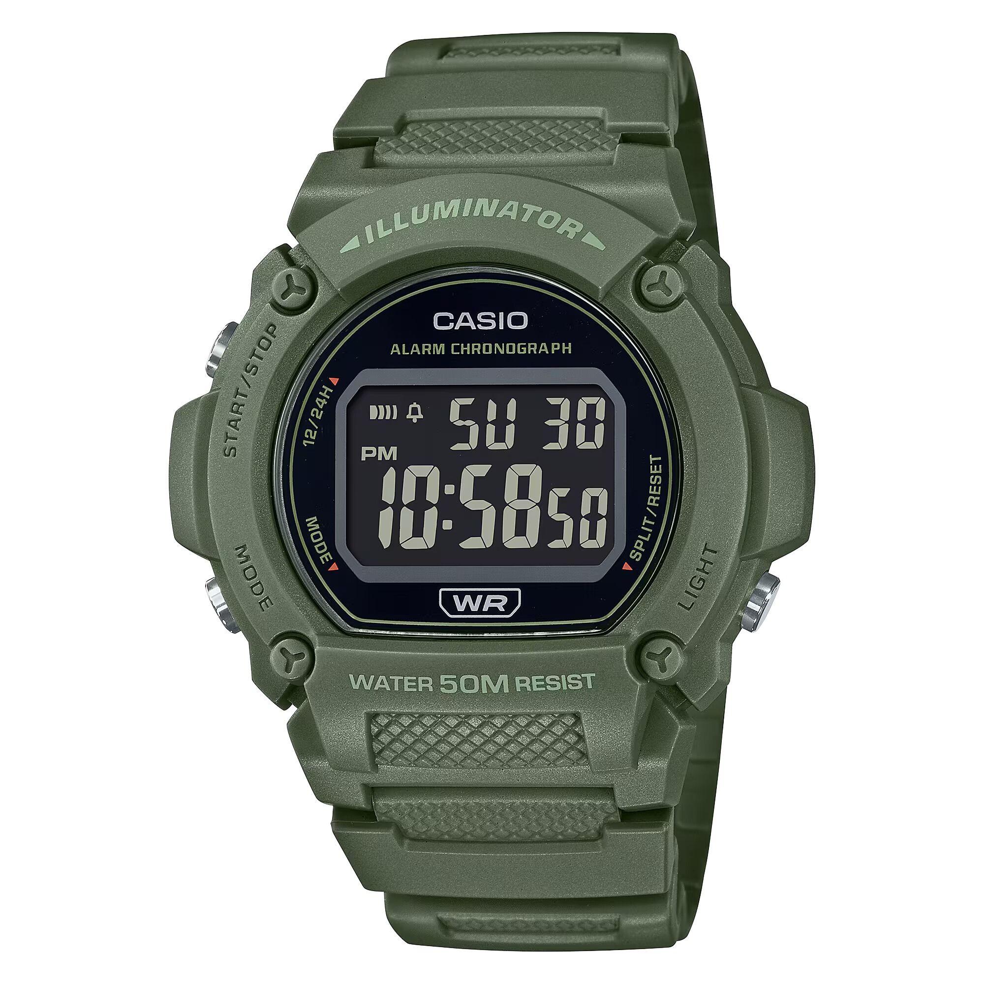 Reloj Casio W-219HC-3B-0