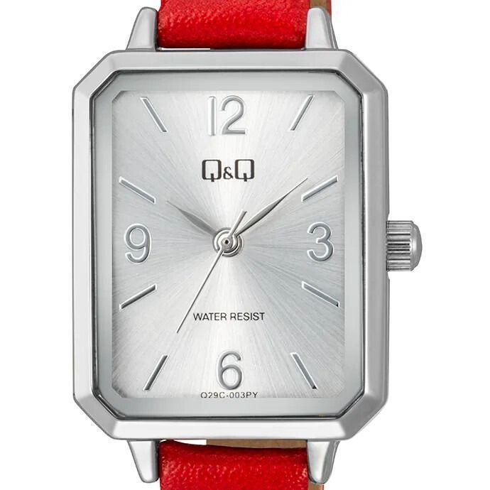 Reloj Q&Q Q29C-003PY Q29C003PY Mujer Análogo Cuero-1