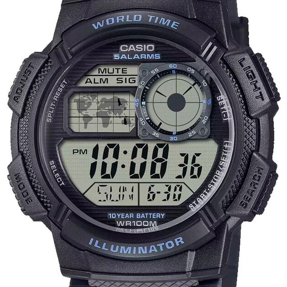 Reloj Casio AE-1000W-8A AE1000W8A Hombre Digital Resina Deportivo-1