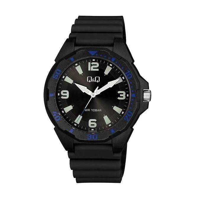 Reloj Q&Q VS44J008Y Hombre Análogo Resina-0