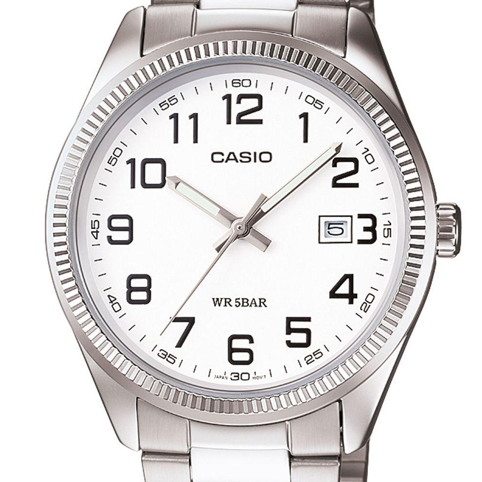 Reloj Casio MTP-1302D-7B MTP1302D7B Hombre Análogo Acero-1