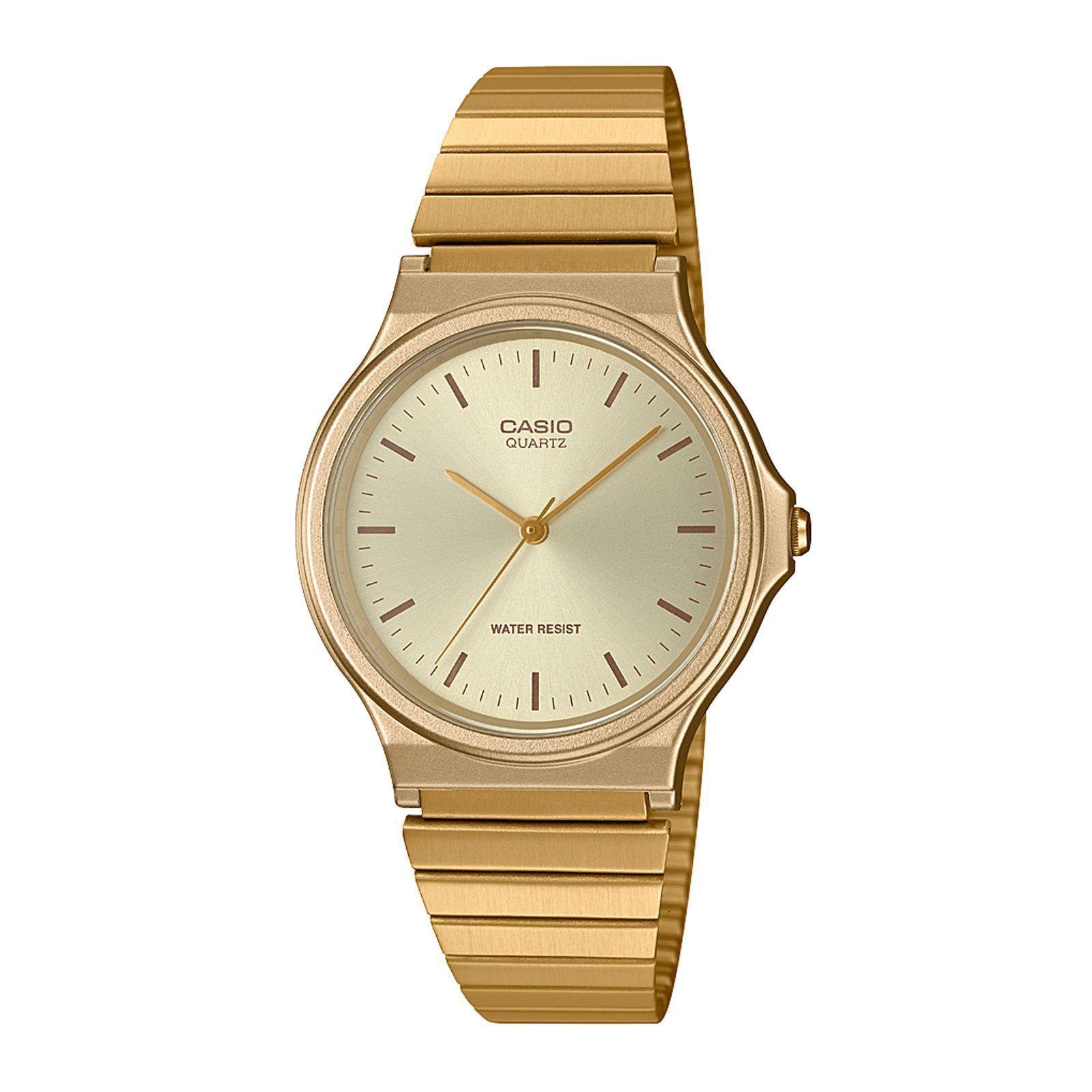 Reloj Casio MQ-24G-9E MQ24G9E Unisex Análogo Acero-0