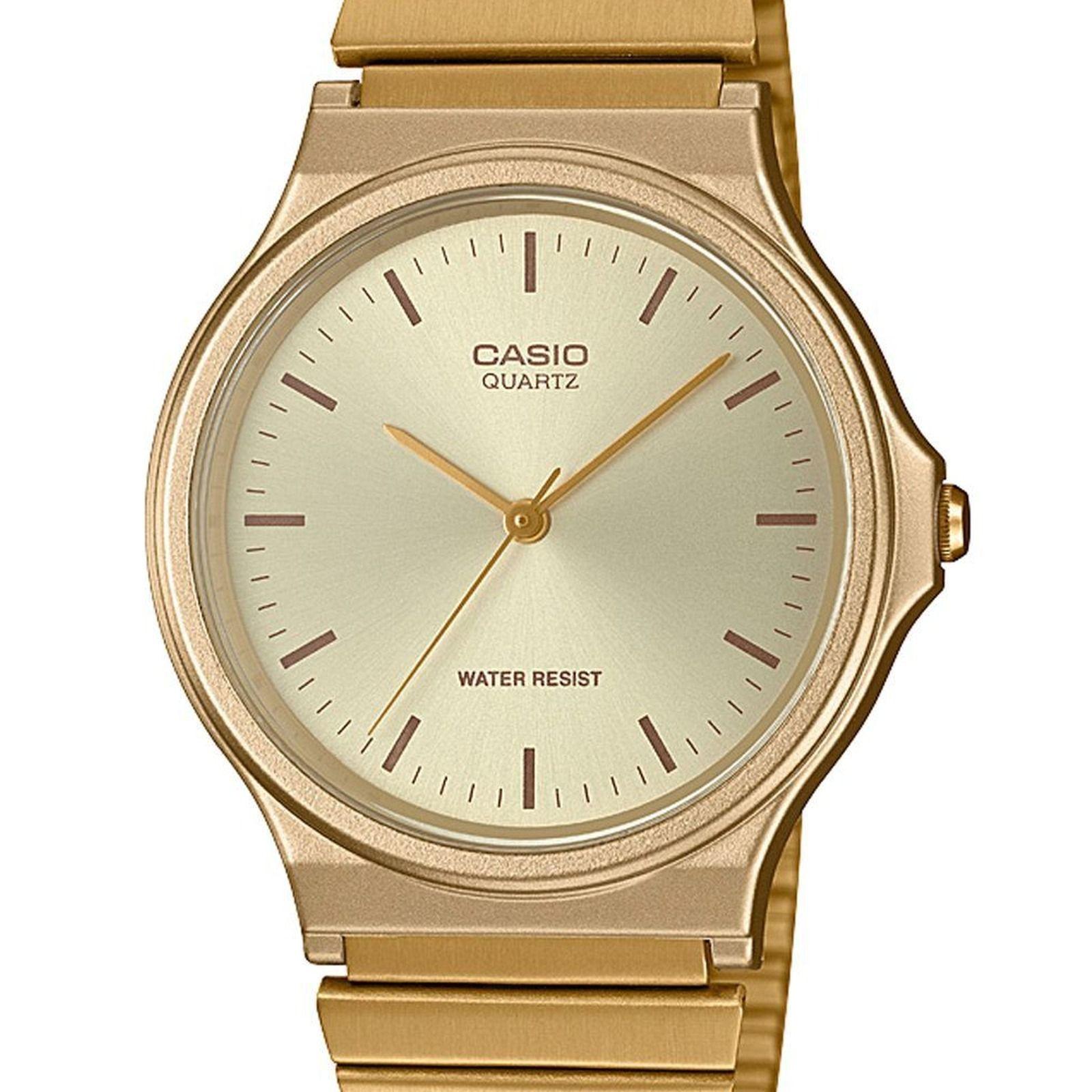 Reloj Casio MQ-24G-9E MQ24G9E Unisex Análogo Acero-1