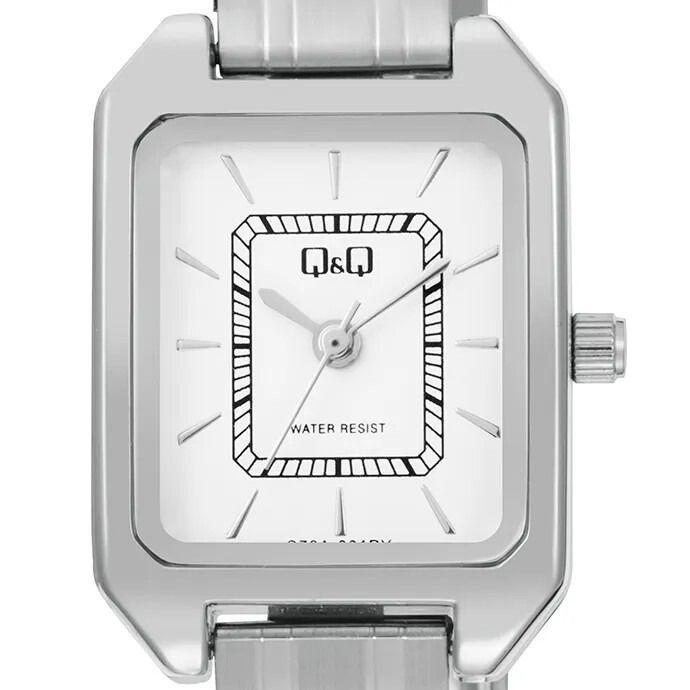 Reloj Q&Q C76A-001PY C76A001PY Mujer Análogo Acero-1