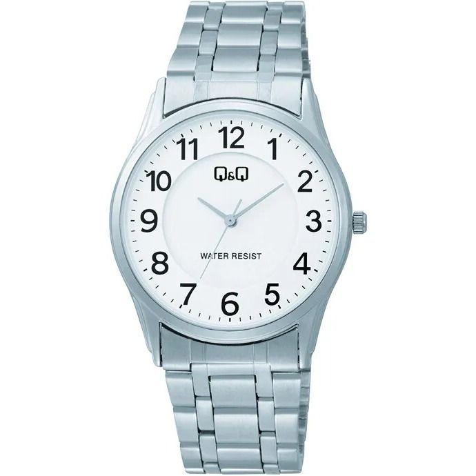 Reloj Q&Q C45A-002PY C45A002PY Hombre Análogo Acero-0