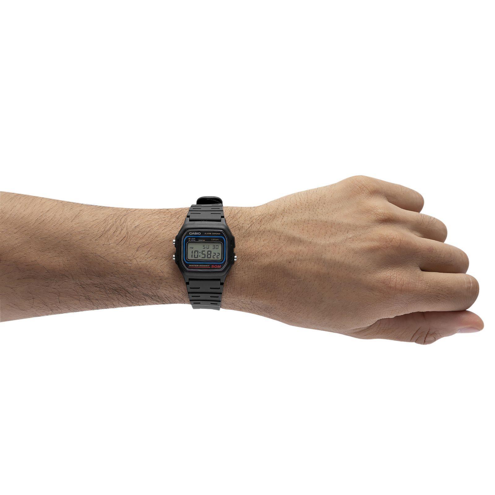 Reloj Casio W-59-1VU W591VU Vintage Unisex Digital Resina-2