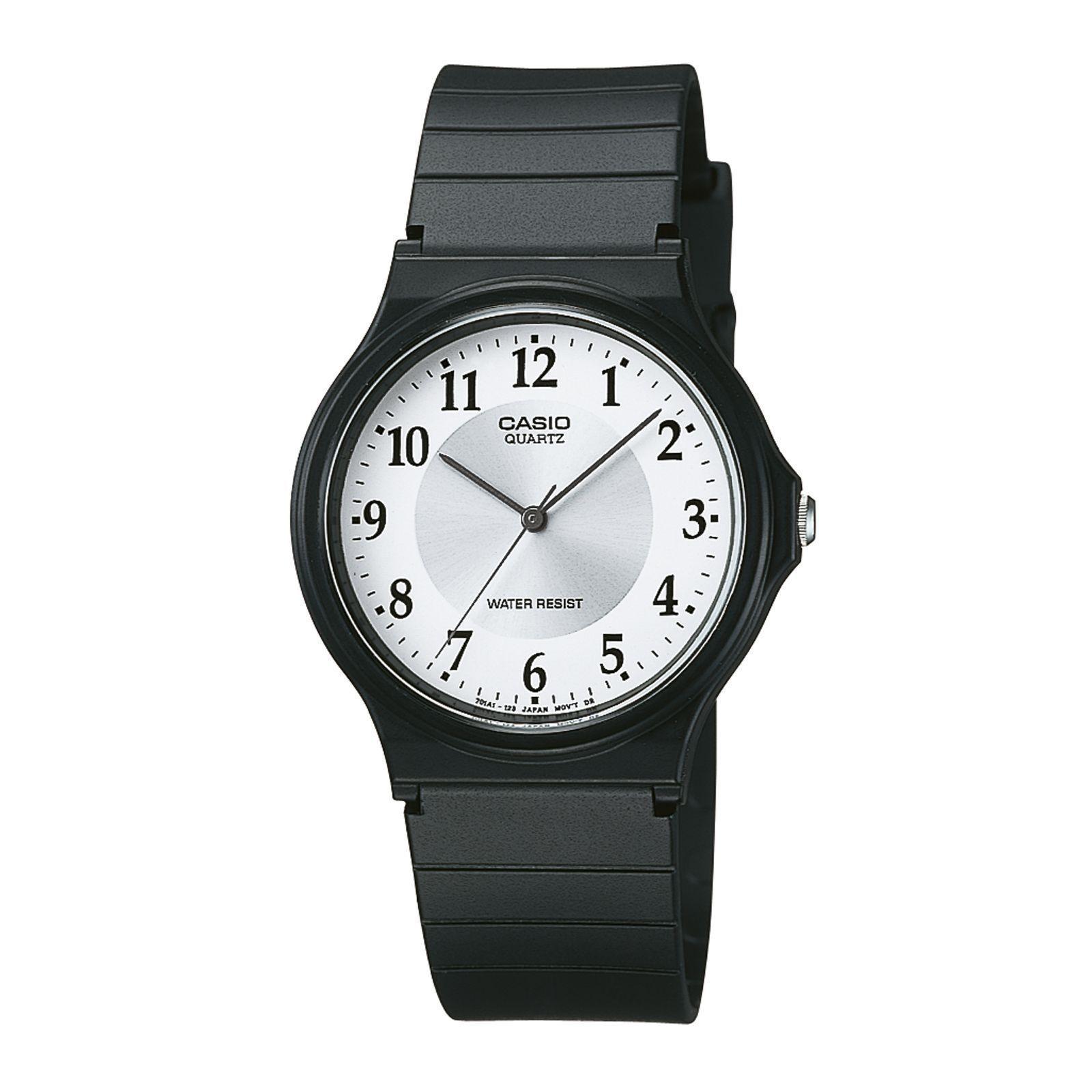 Reloj Casio MQ-24-7B3 MQ247B3 Unisex Análogo Resina Clásico-0