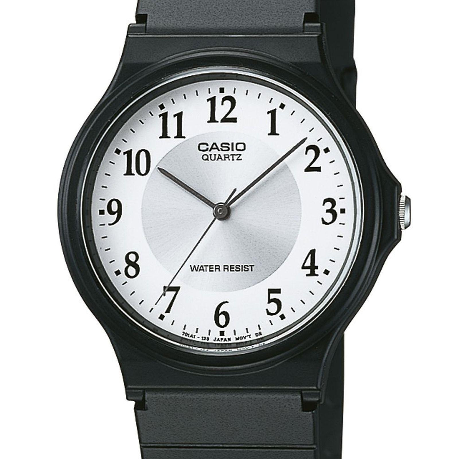 Reloj Casio MQ-24-7B3 MQ247B3 Unisex Análogo Resina Clásico-1