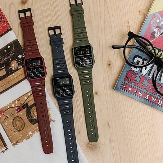 Reloj Casio CA-53WF-4B DATA BANK-6