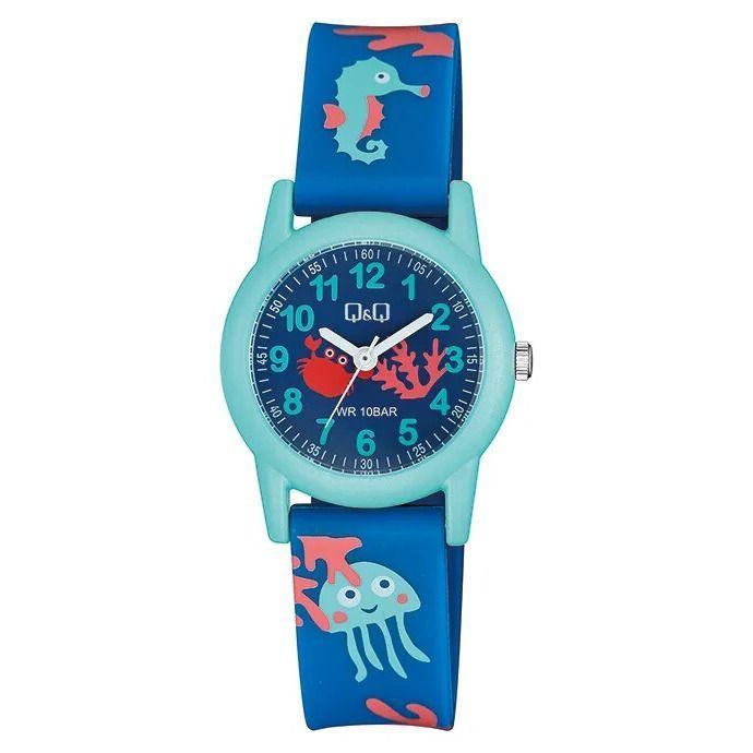 Reloj Q&Q VR99J017Y Niño Análogo Resina-0