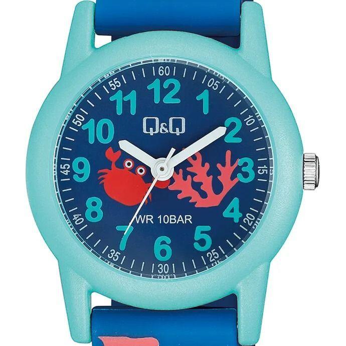 Reloj Q&Q VR99J017Y Niño Análogo Resina-1