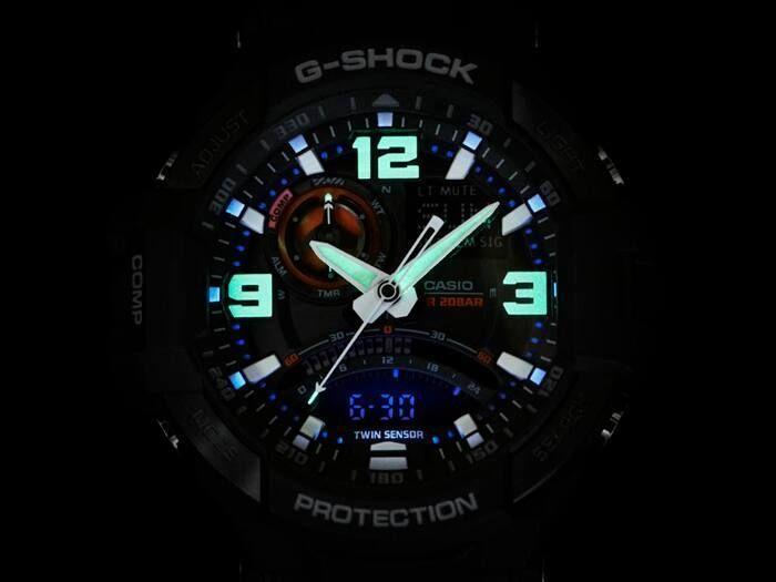 Reloj G-Shock GA-1000-1A GA10001A Hombre Análogo Digital Resina Deportivo-3