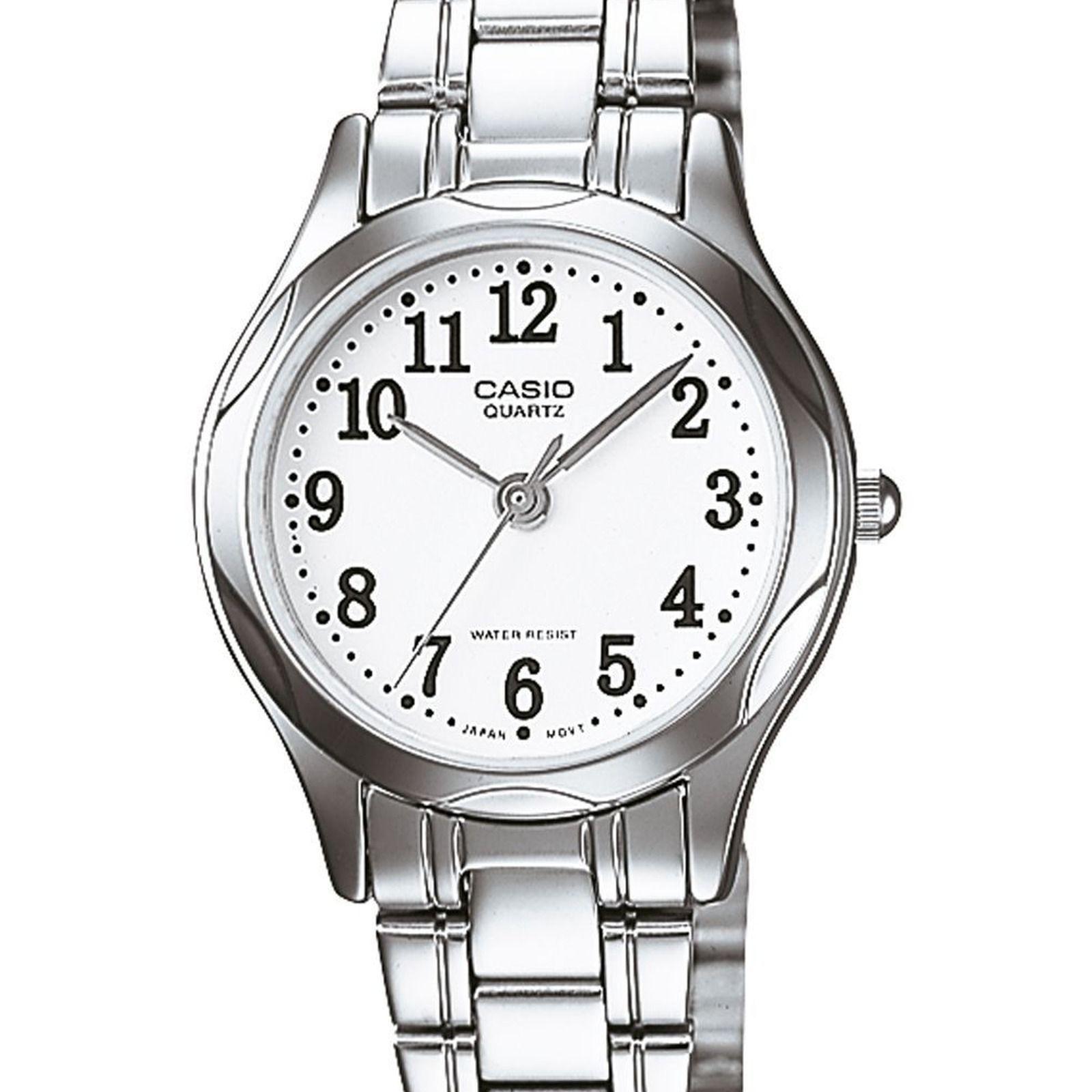 Reloj Casio LTP-1275D-7B LTP1275D7B Mujer Análogo Acero Clásico-1