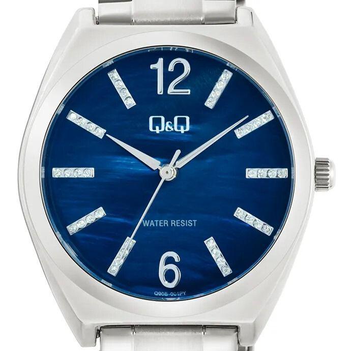 Reloj Q&Q Q90B-004PY Q90B004PY Mujer Análogo Acero-1