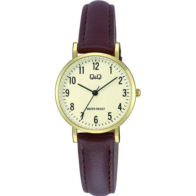 Reloj Q&Q C66A-001PY C66A001PY Mujer Análogo Cuero-0