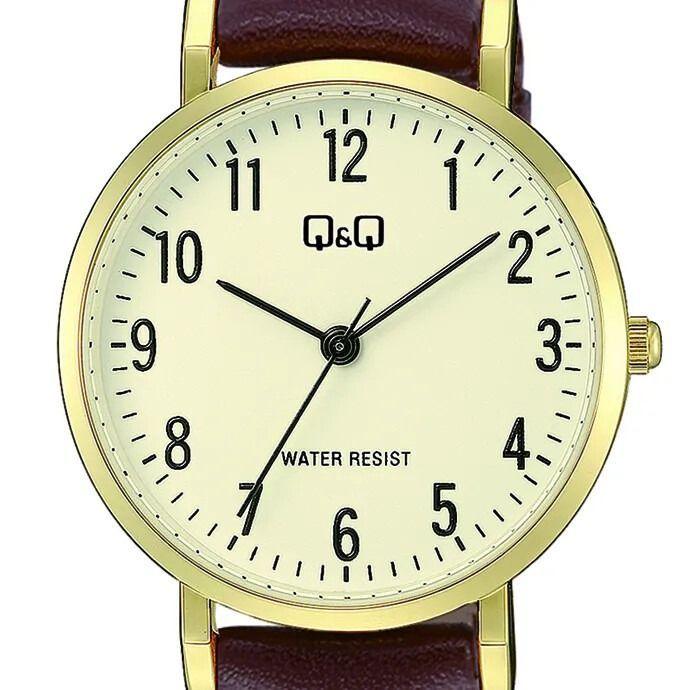Reloj Q&Q C66A-001PY C66A001PY Mujer Análogo Cuero-1