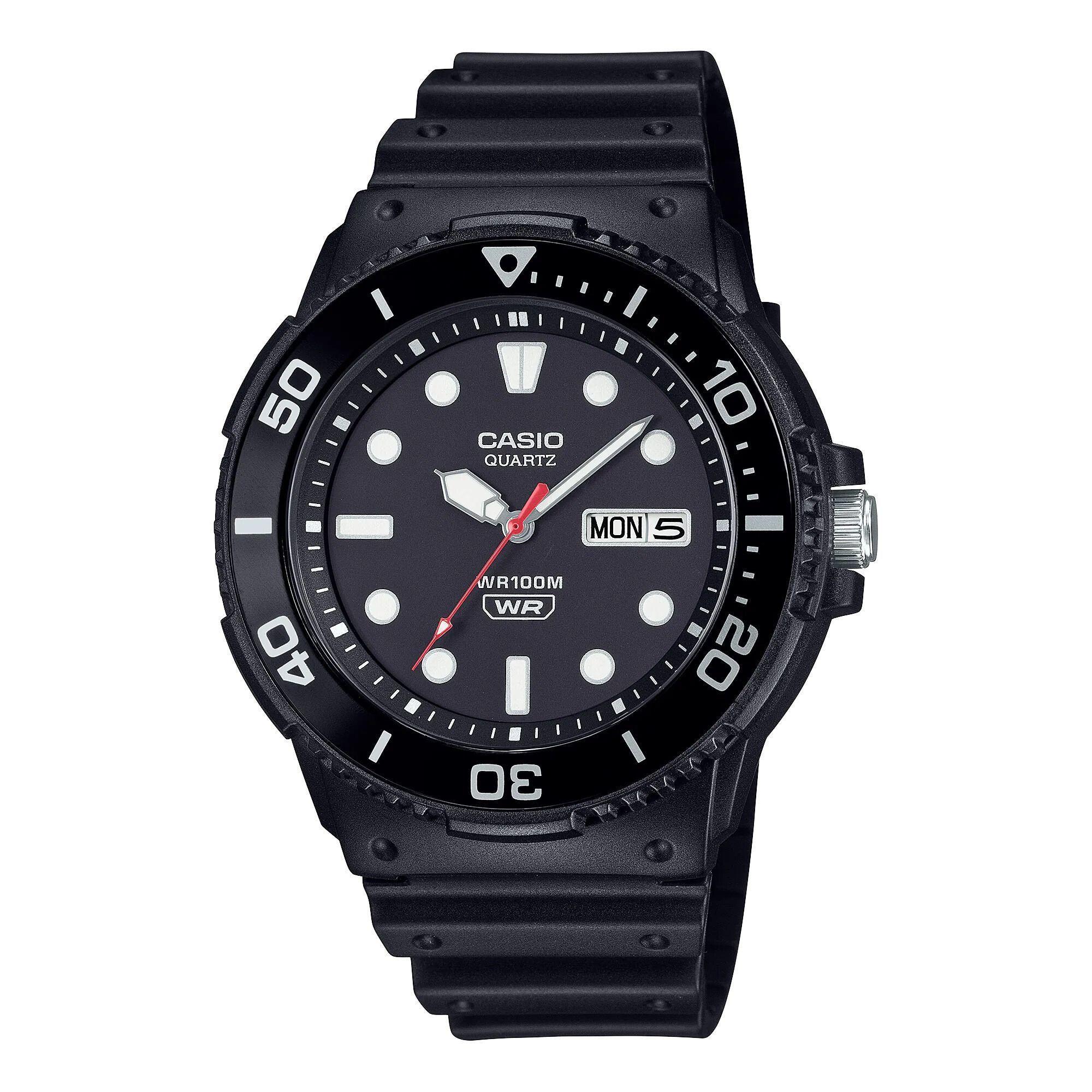 Reloj Casio MRW-230H-1E1 MRW230H1E1 Hombre Análogo Resina Deportivo-0